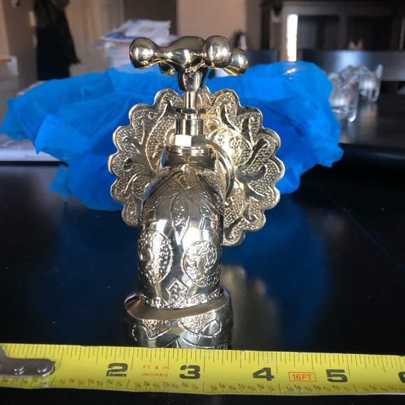 Beautiful hand crafted solid brass faucet/tap imported directly from Morocco!
